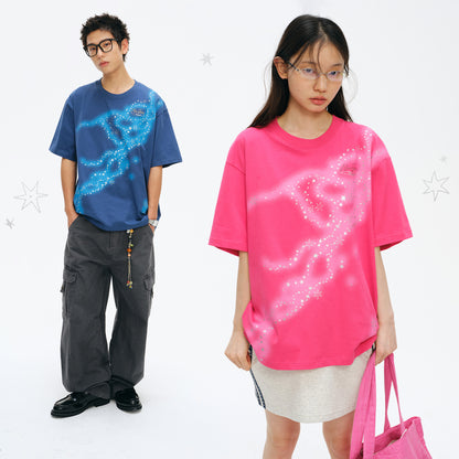 NewJNXS Counting Stars Oversized Tee