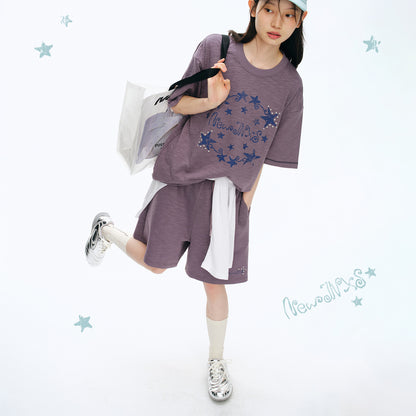 NewJNXS Starburst Logo Knit Tee Set