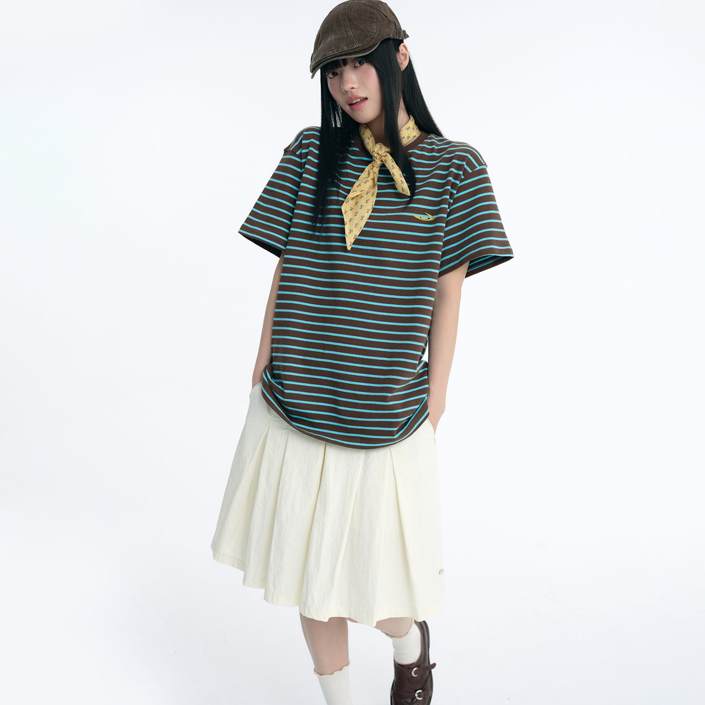 NewJNXS Matching Stripe Tee