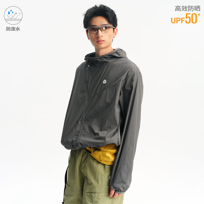 NewJNXS Water-Repellent UV Protection Hooded Jacket