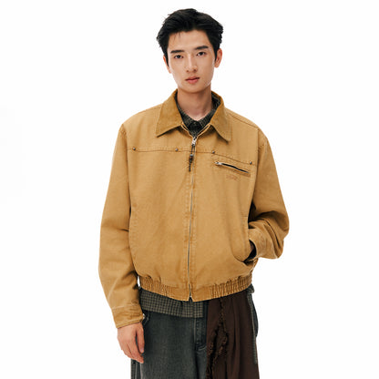NewJNXS Cotton Canvas Workwear Jacket