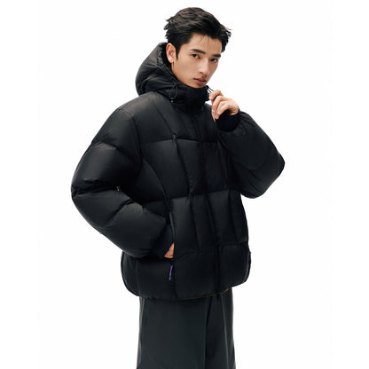 NewJNXS 「Cold Isle Blue Series」Windproof Down Puffer Jacket