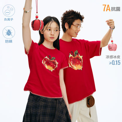 NewJNXS Cooling Apple Star Couple Tee