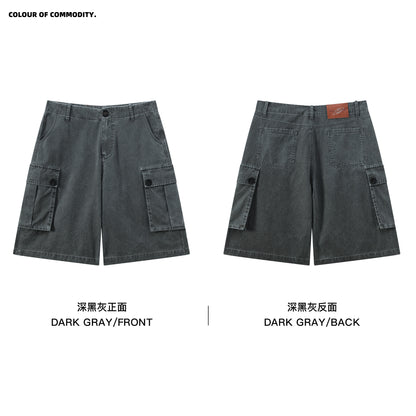 NewJNXS Cotton Utility Pocket Cargo Shorts
