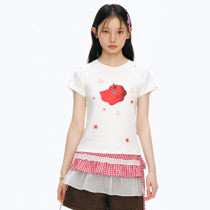 NewJNXS Cooling Apple Star  Family Tee