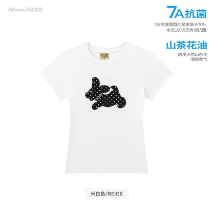 NewJNXS Polka Dot Puppy Tee