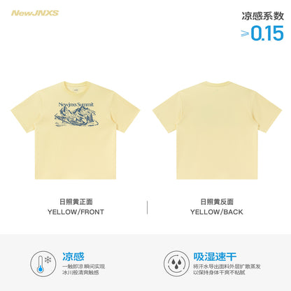 NewJNXS   Cooling Quick-Dry Mountain Graphic T-Shirt