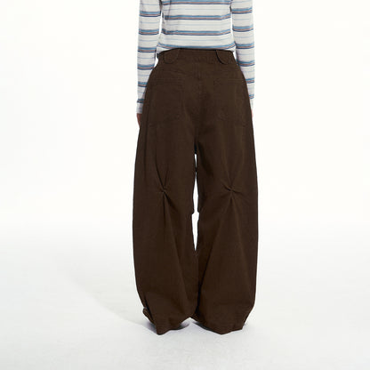 NewJNXS Vintage-Washed Twill Pants