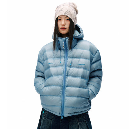 NewJNXS 「Cold Isle Blue Series」 Hooded Down Jacket