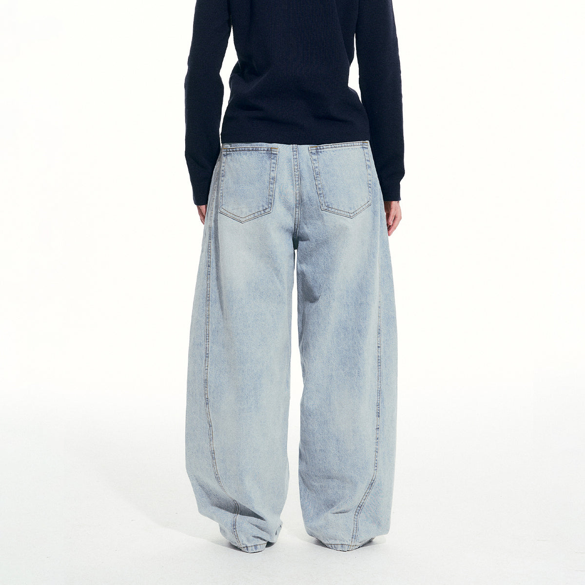 NewJNXS Distressed Whiskered Jeans