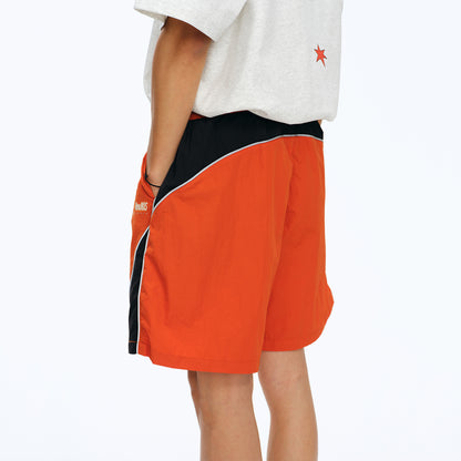 NewJNXS Reflective Color-Block Shorts