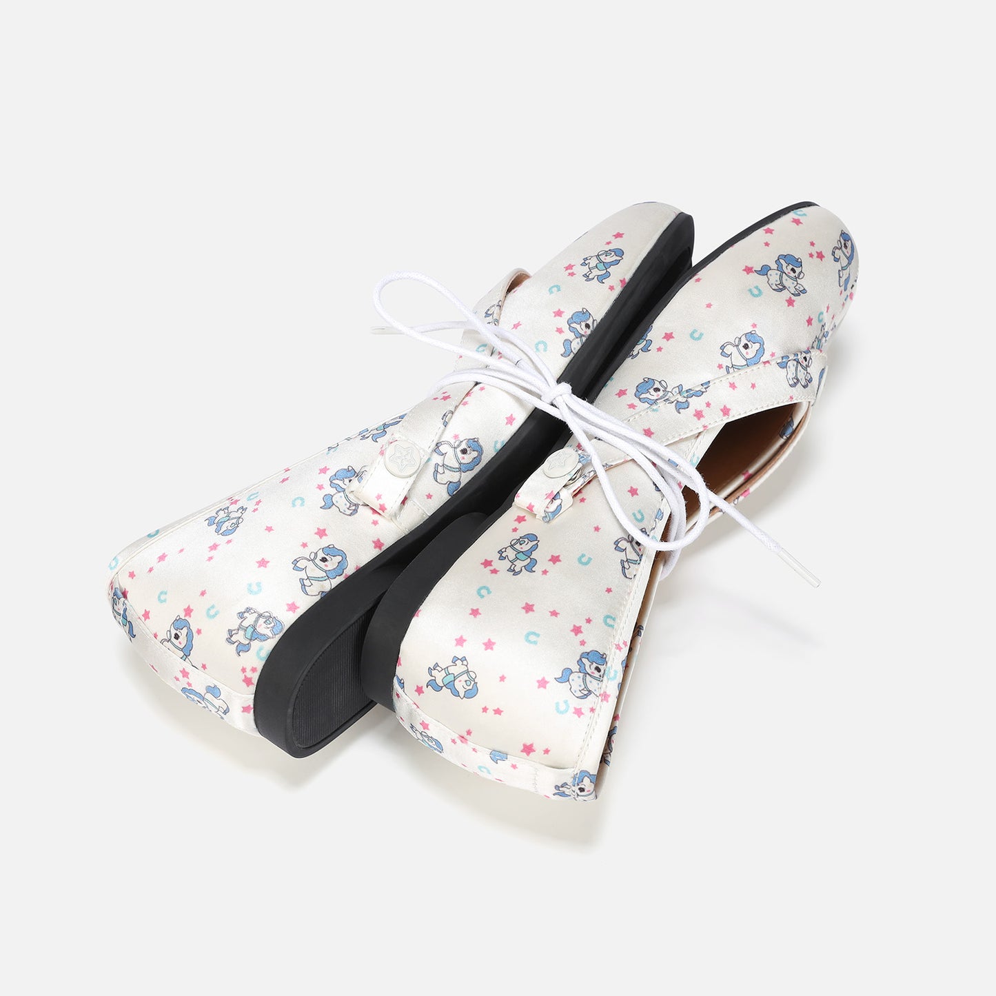 NewJNXS Split-Toe Platform Ballet Flats