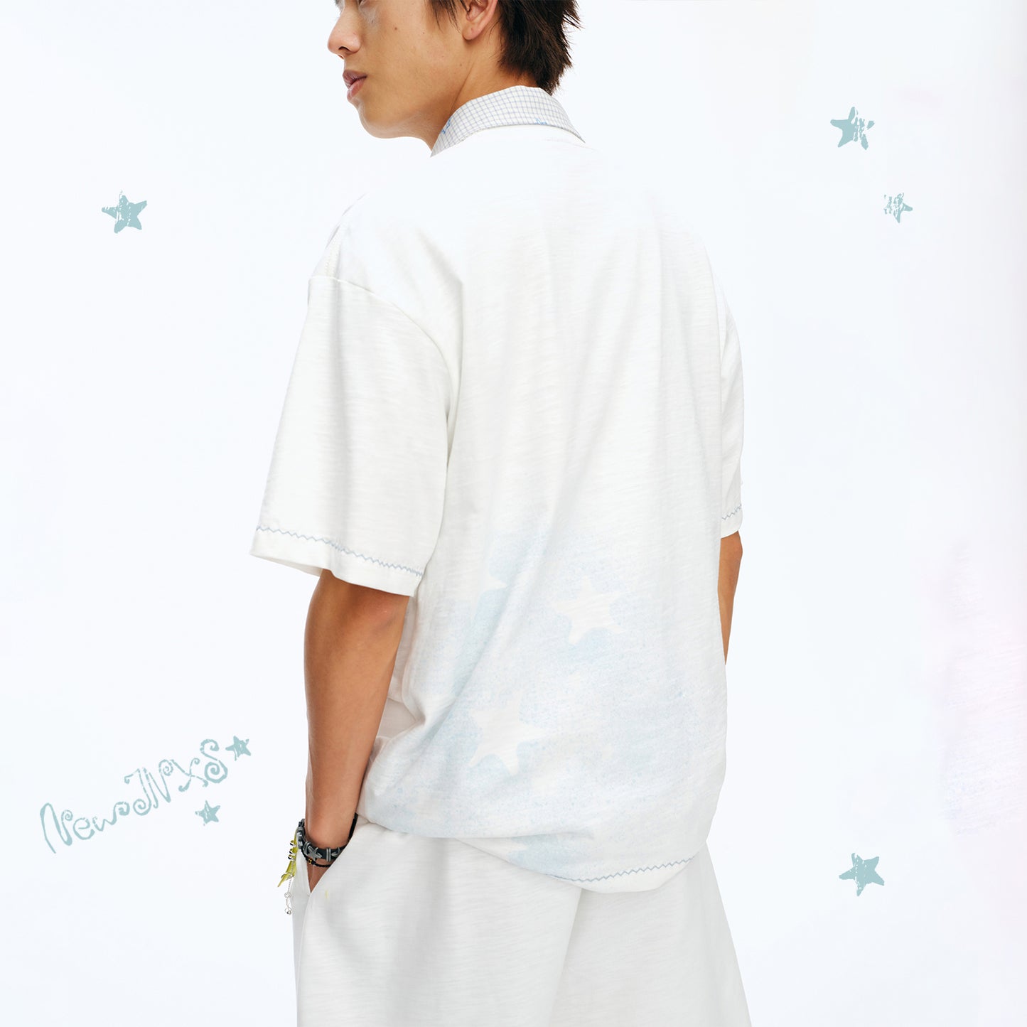 NewJNXS Starburst Logo Knit Tee Set