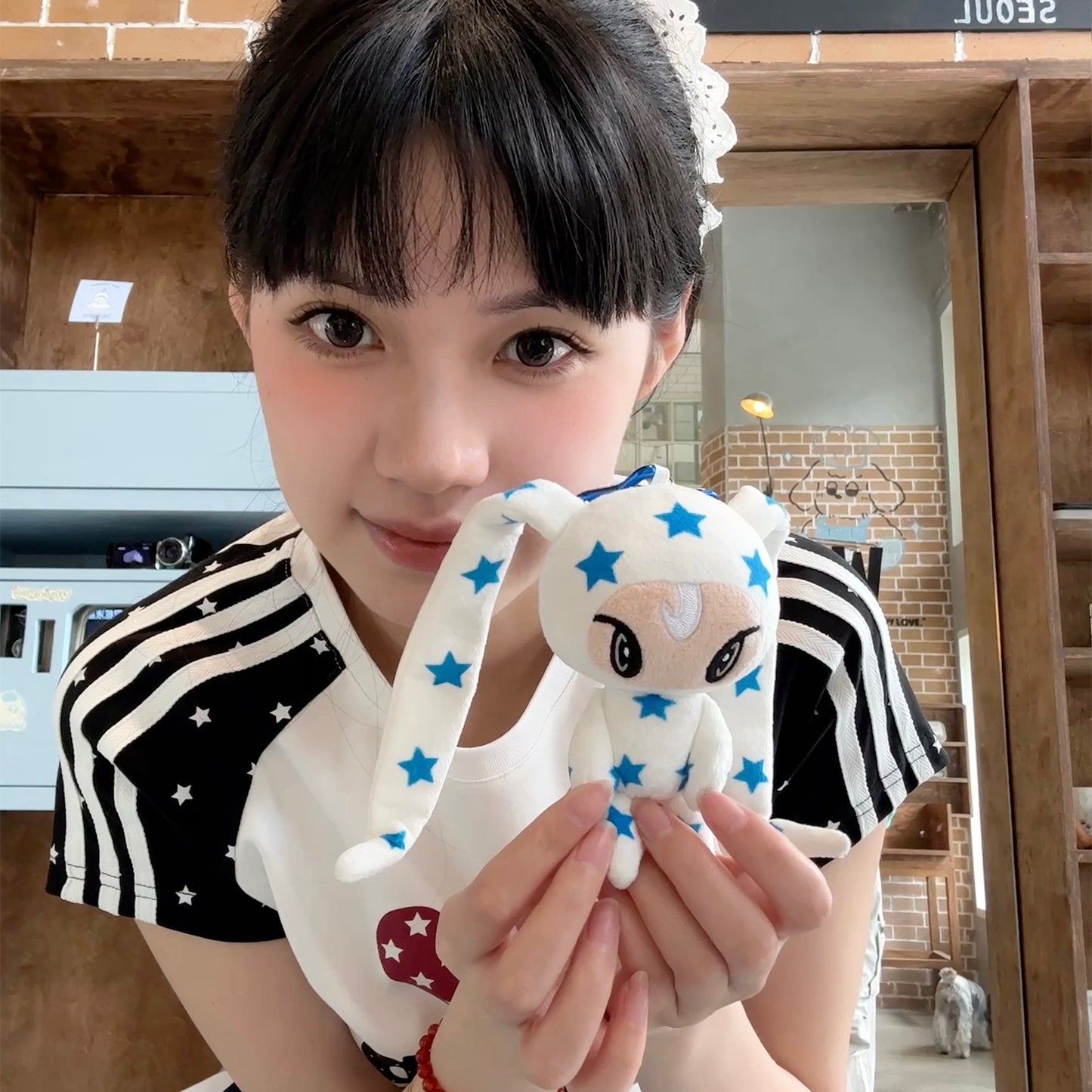 NewJNXS World Aranda Rabbit Plush Bag Charm