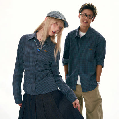 NewJNXS SS Vintage Plaid Shirt