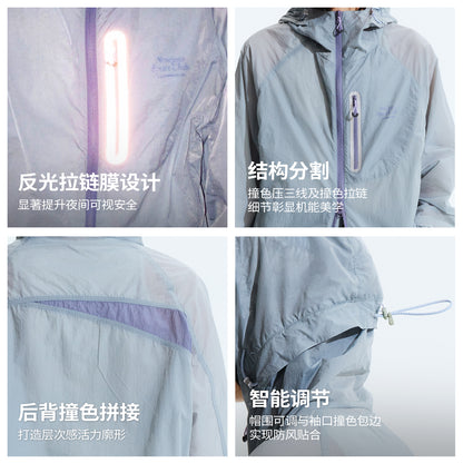 NewJNXS UPF 50+ Hooded Sun Jacket – Water-Repellent & Cooling