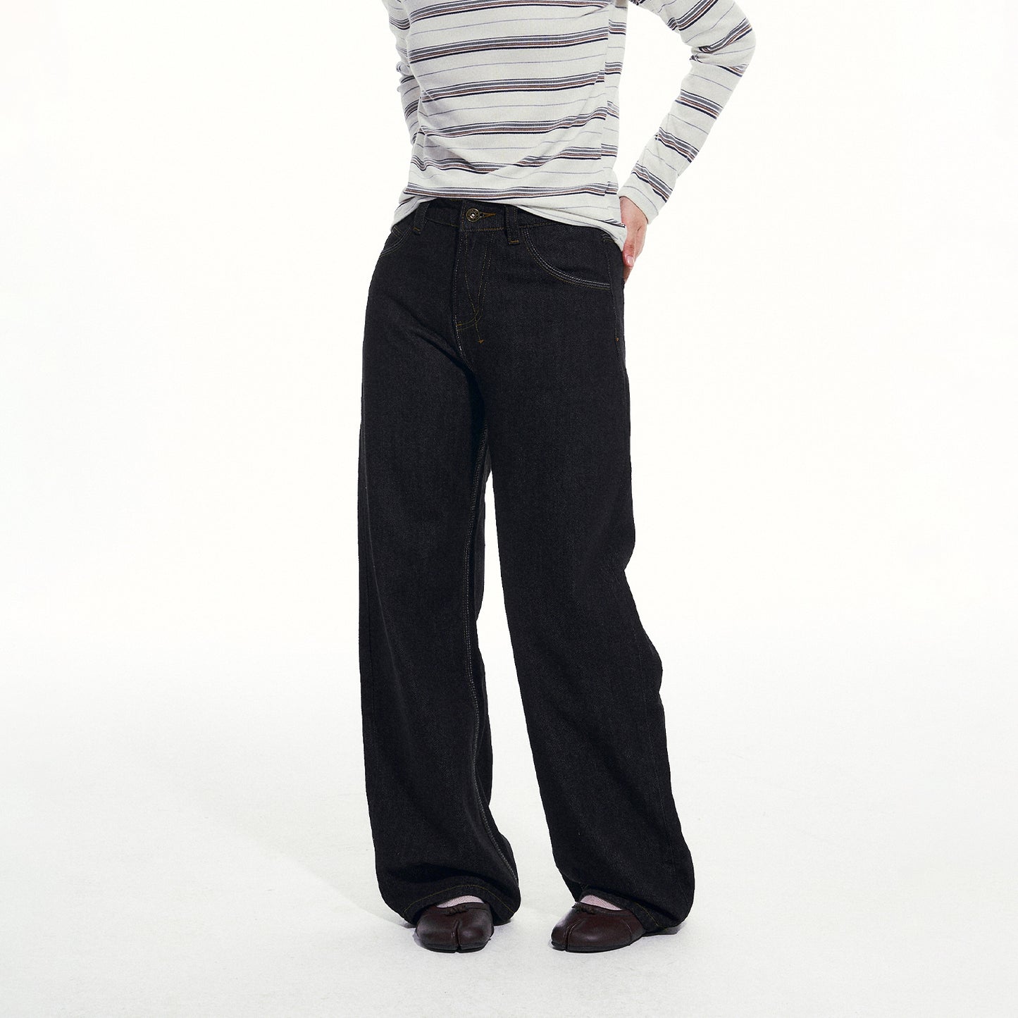 NewJNXS Heavyweight Washed Denim Jeans