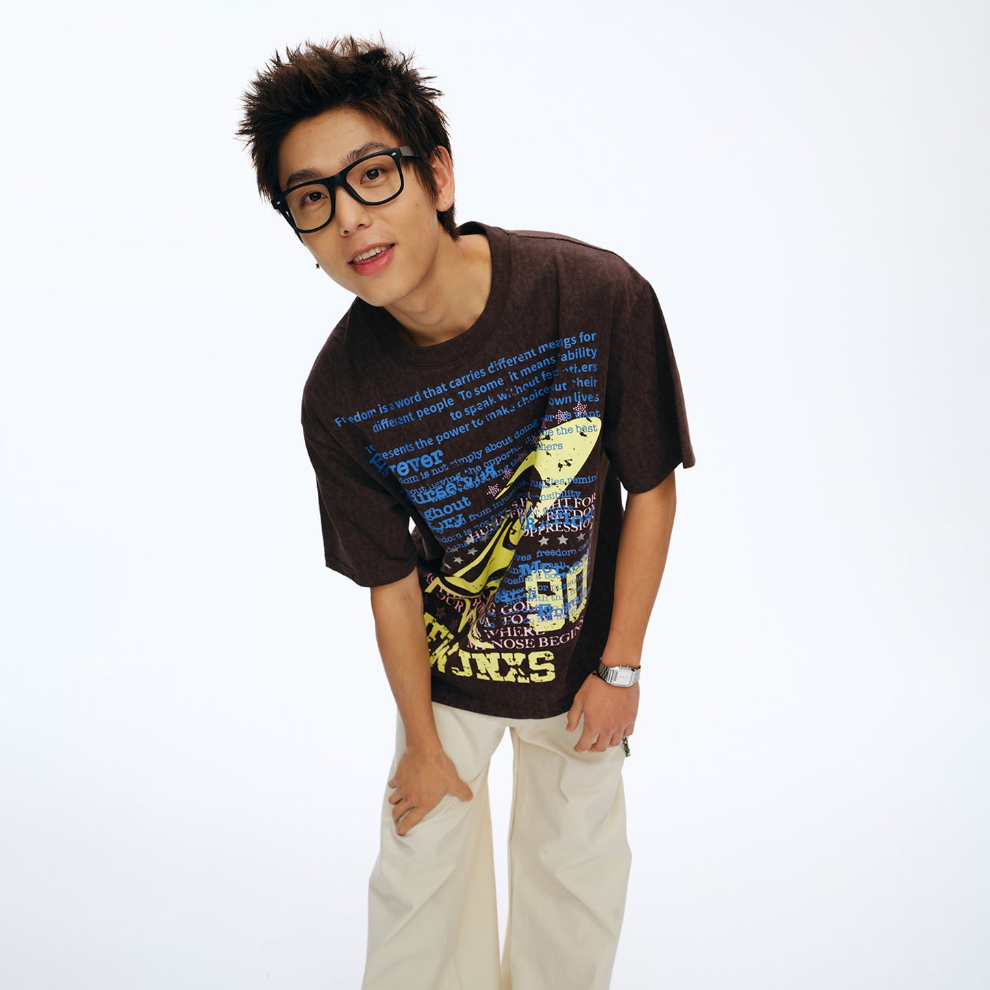 NewJNXS '1990S' Vintage Washed T-Shirt