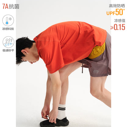 NewJNXS UPF50+ Cooling Quick-Dry Perforated Tee