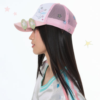 【NewJNXS × Kuku 2.0】 Unicorn Star Mesh Baseball Cap