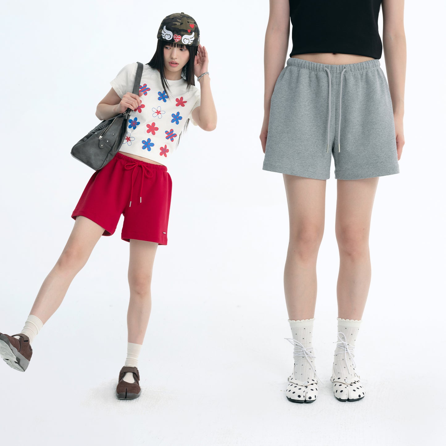 NewJNXS Drawstring Knit Shorts