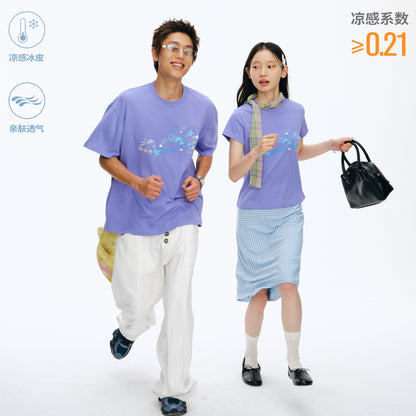 NewJNXS Seashell Ocean  Couple Tee