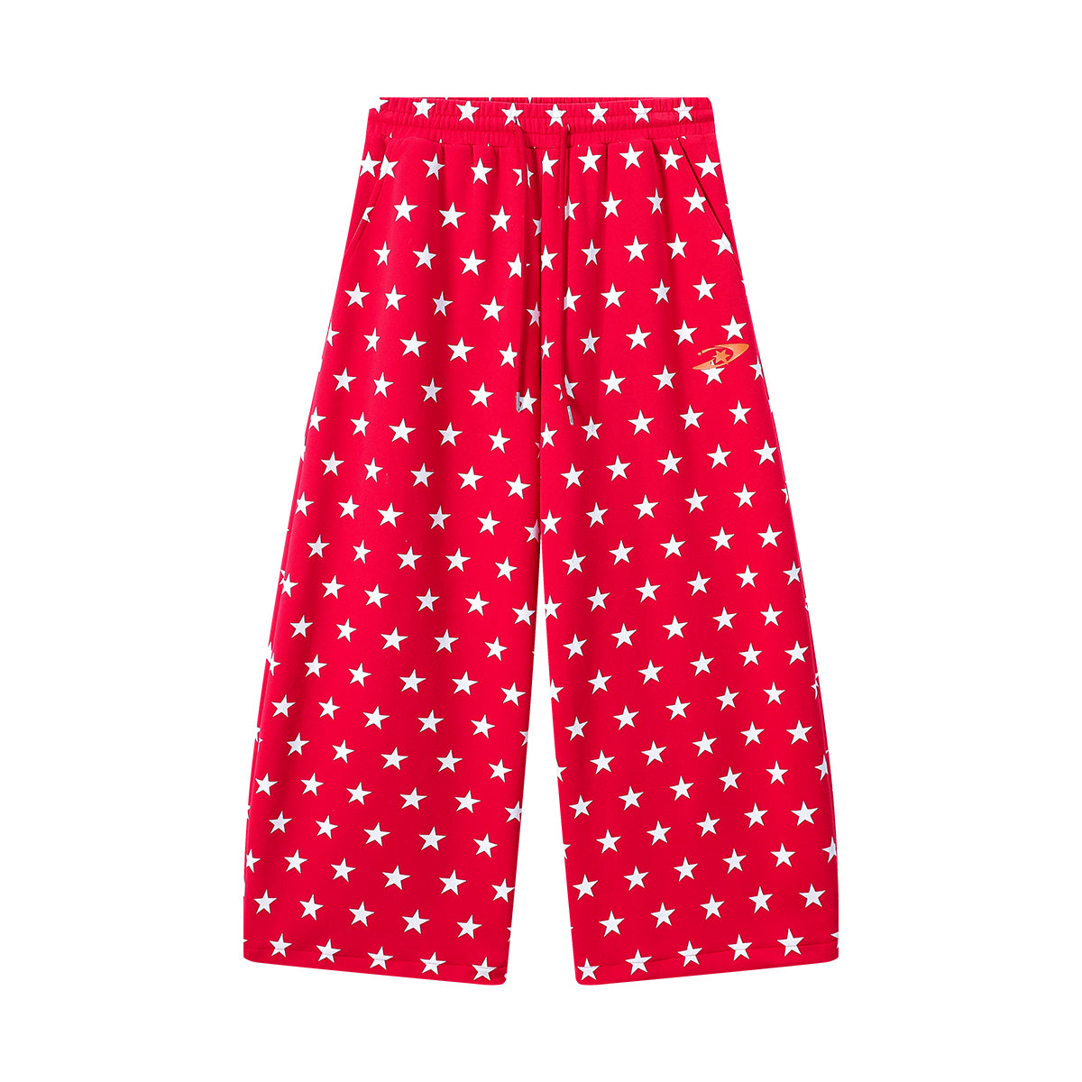 NewJNXS All-Over Star Print Casual Pants