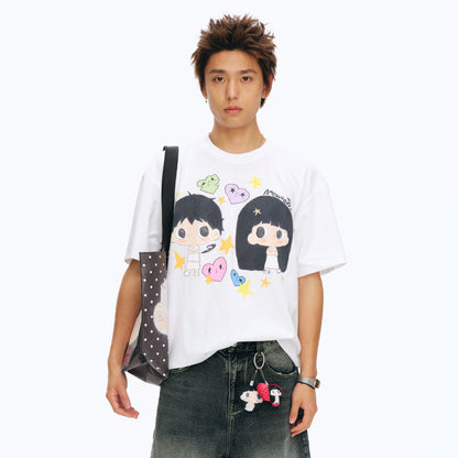 【NewJNXS x Kuku】 Sorona Cooling Quick-Dry Antibacterial Couple Tee