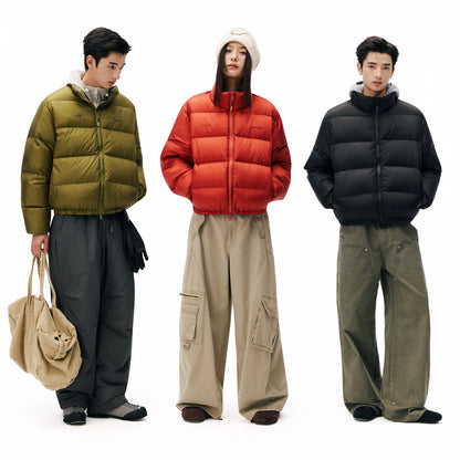 NewJNXS 「Cold Isle Blue Series」 90% White Duck Down Puffer Jacket