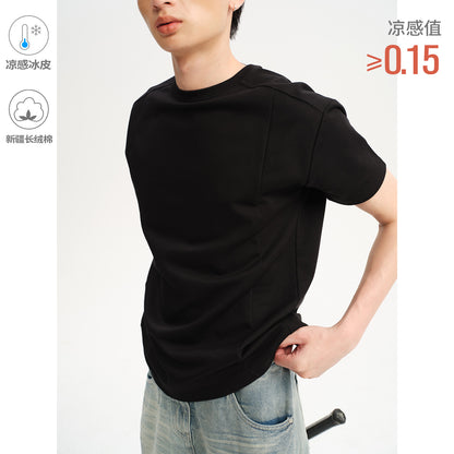 NewJNXS Ice-Cooling Cotton Loose Fit Tee