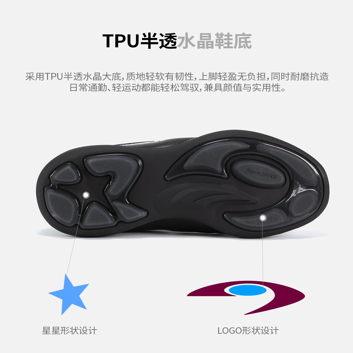 NewJNXS Star Halo Platform Sneakers