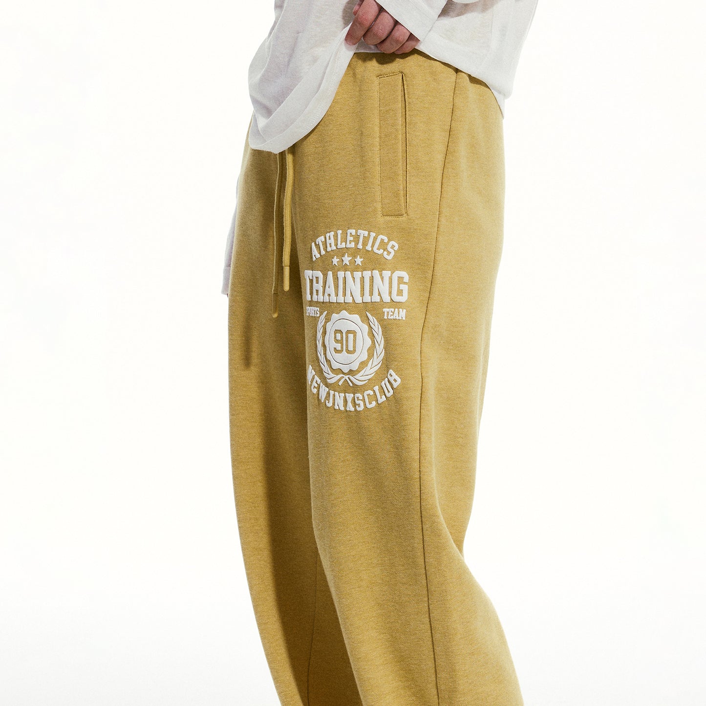 NewJNXS Puff Print Logo Sweatpants