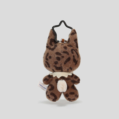 NewJNXS World Leopard Cat Plush Bag Charm