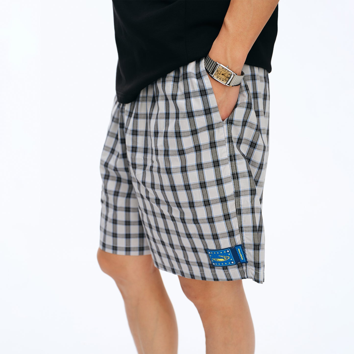 NewJNXS Plaid Wide Shorts - Unisex