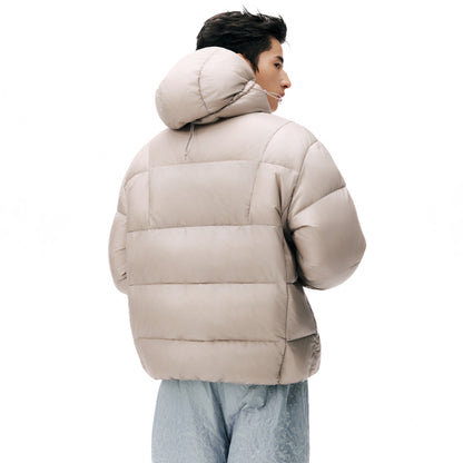 NewJNXS 「Cold Isle Blue Series」 Snowlight Hooded Down Jacket