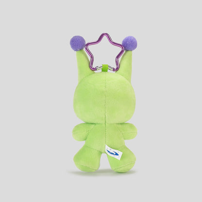 NewJNXS World Frost Purple Signal Ball Plush Bag Charm