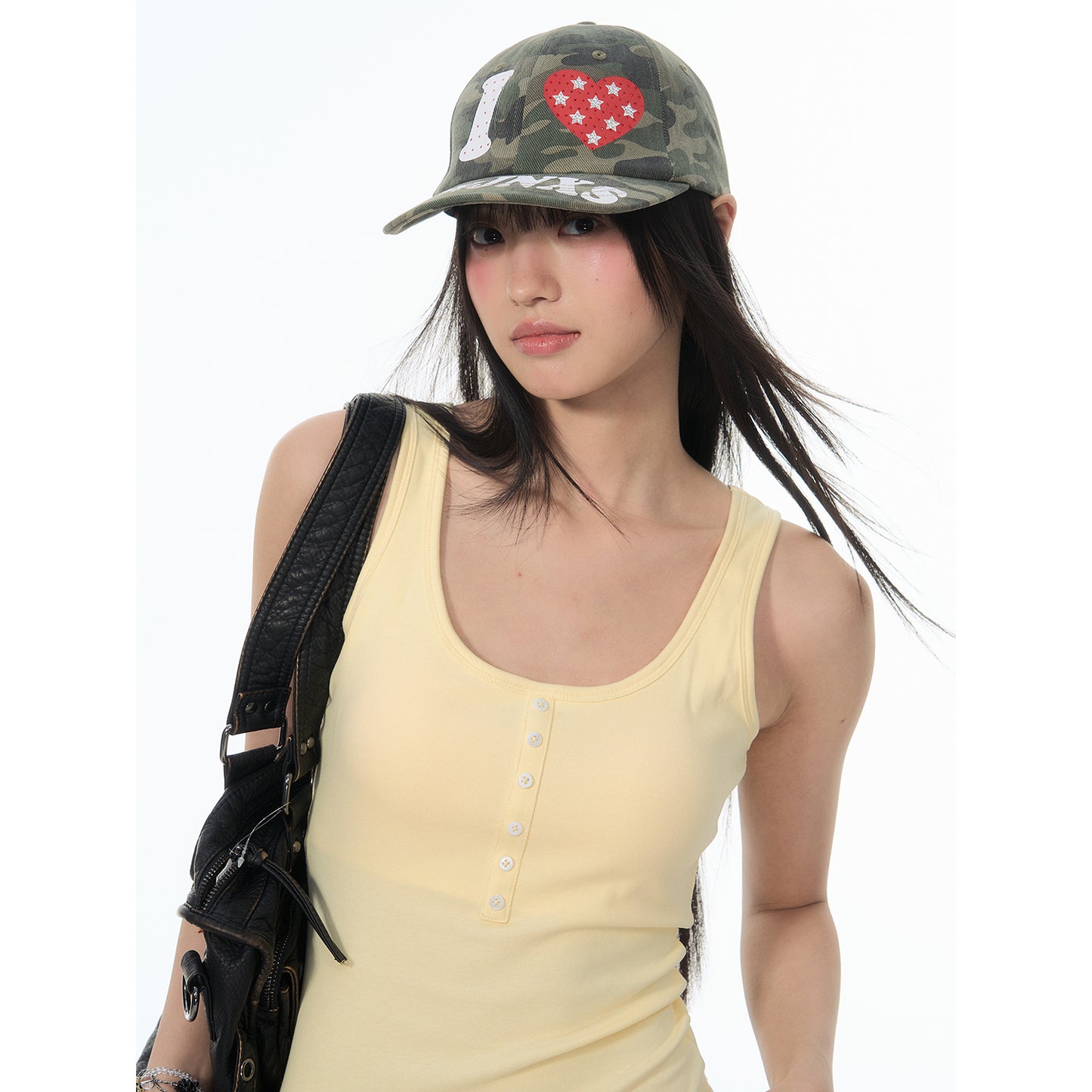 NewJNXS SS Stretch Knit Slim-Fit Camisole