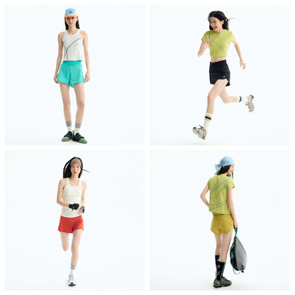 NewJNXS 3" Quick-Dry Running Shorts – Water-Repellent & Antibacterial