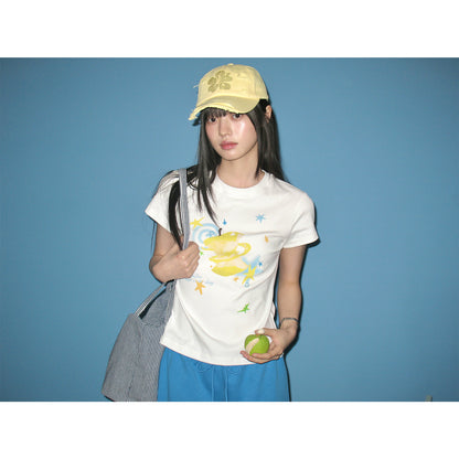 NewJNXS Apple Universe Slim-Fit Tee