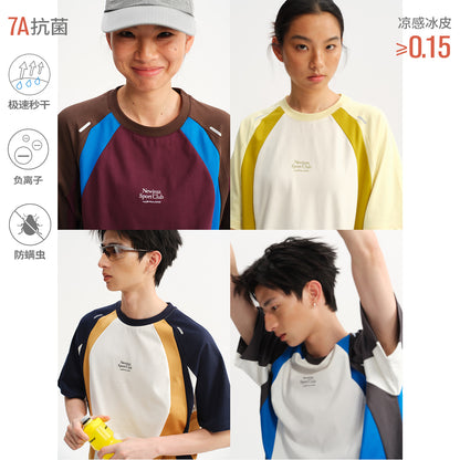 NewJNXS Cooling Quick-Dry 7A Antibacterial Outdoor Tee