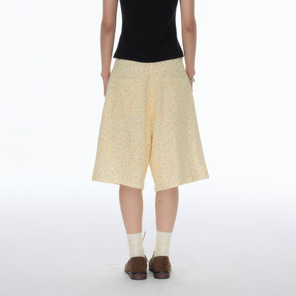 NewJNXS All-Over Star Print Straight-Leg Shorts