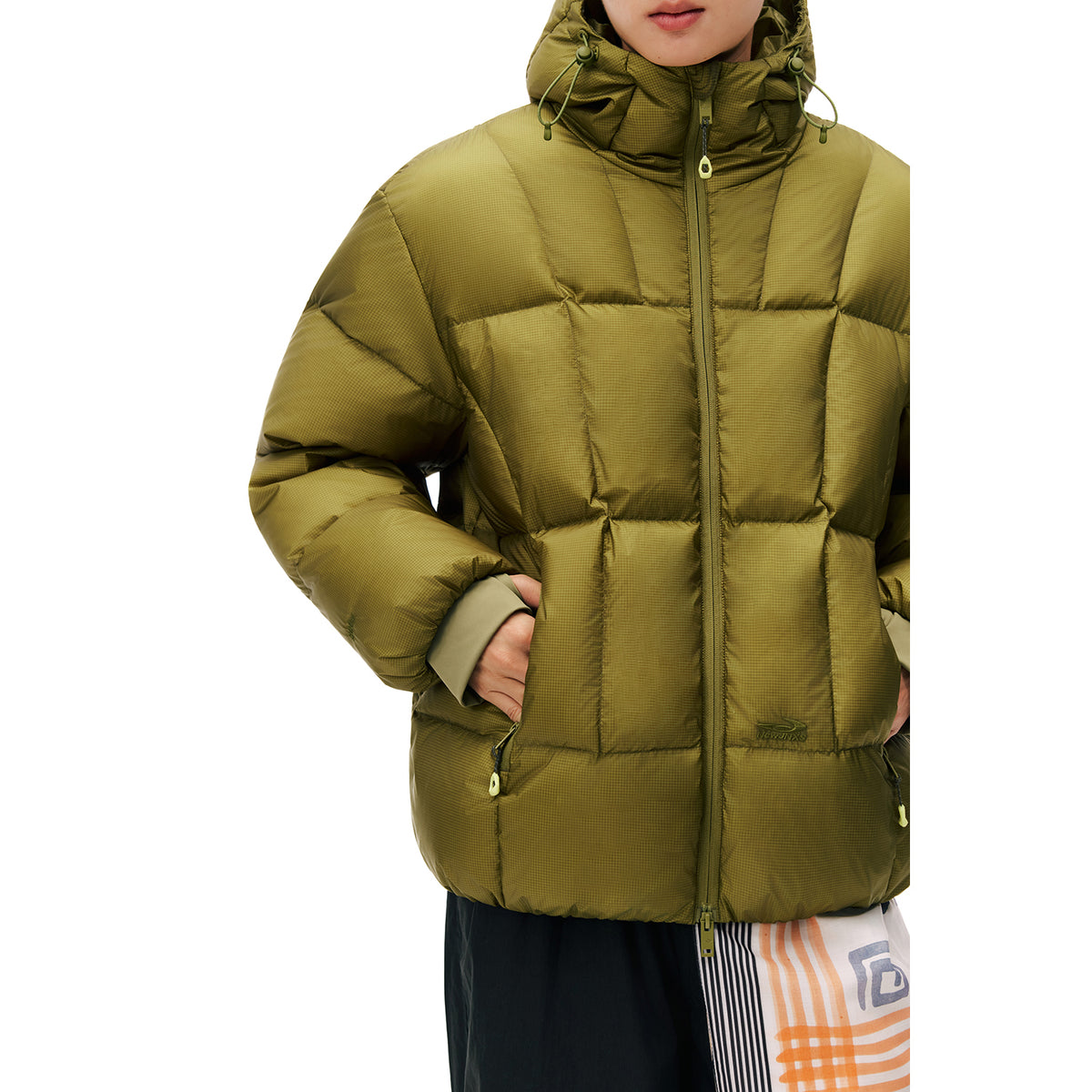 NewJNXS 「Cold Isle Blue Series」Windproof Down Puffer Jacket