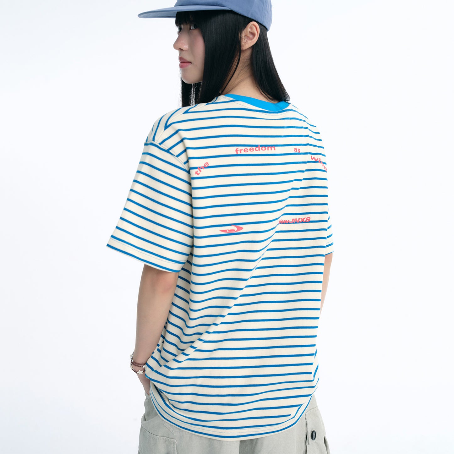 NewJNXS Matching Stripe Tee