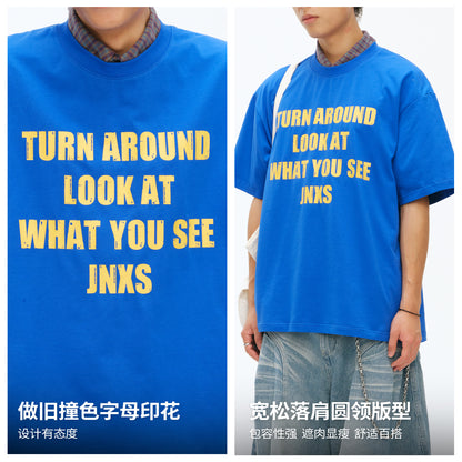 NewJNXS Turn Around Graphic Unisex Tee