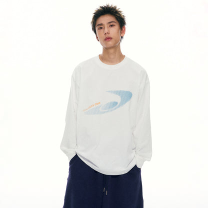 NewJNXS Polka Dot Logo Long Sleeve Tee