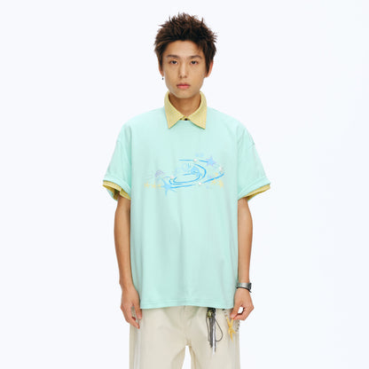 NewJNXS Seashell Ocean  Couple Tee