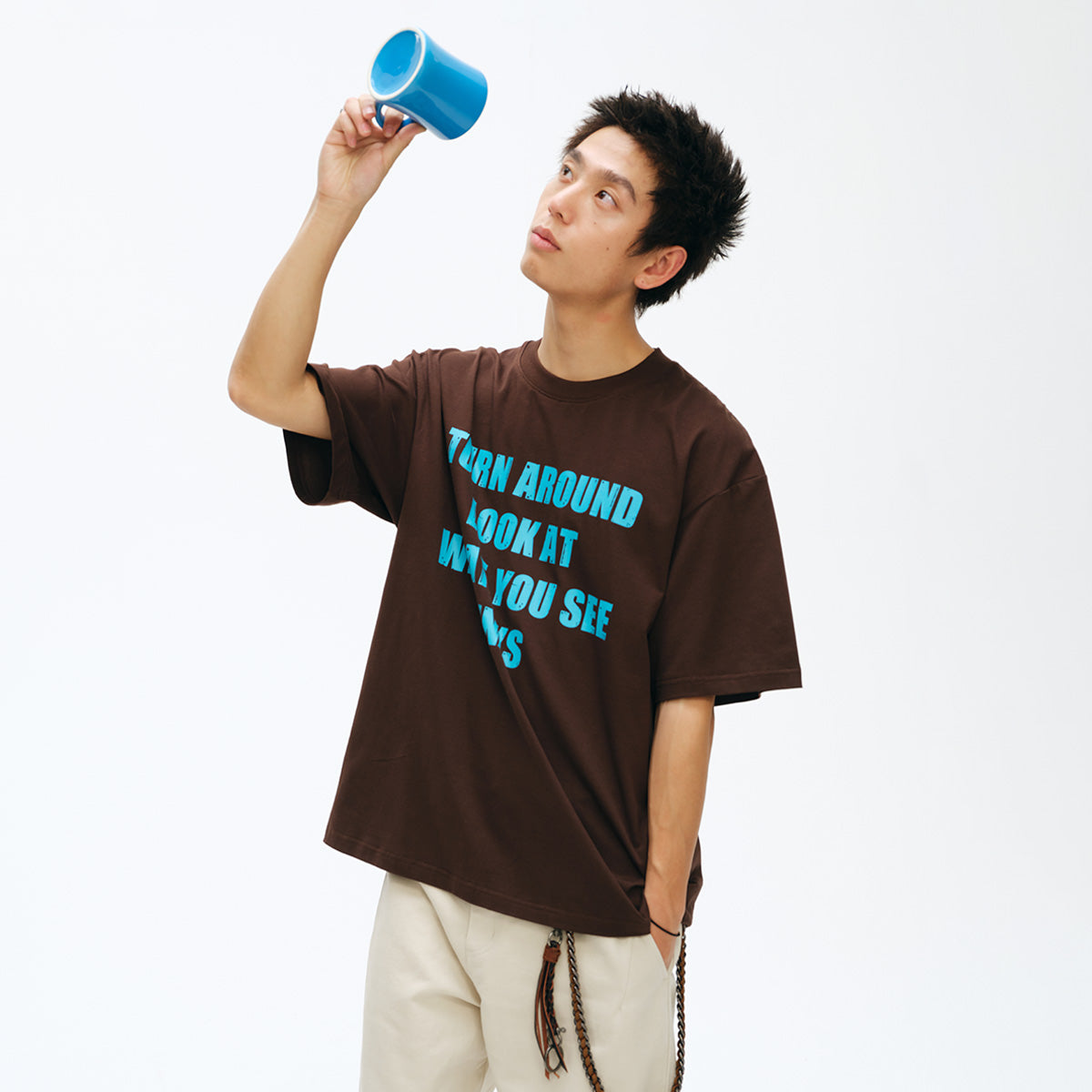 NewJNXS Turn Around Graphic Unisex Tee