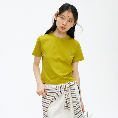 NewJNXS Foil Star Cropped Tee