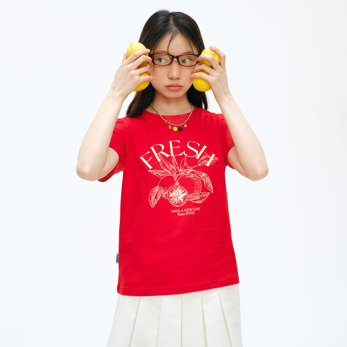 NewJNXS Summer Fruit Print Tee