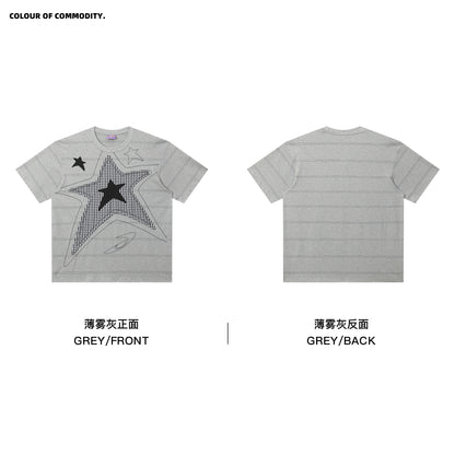NewJNXS Star Patch Oversized T-Shirt